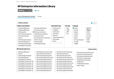 Bibliothèque d'informations Enterprise